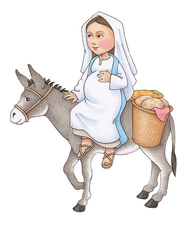 MaryOnDonkey