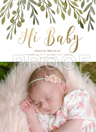 CuteFloraBirthAnnouncement-Front